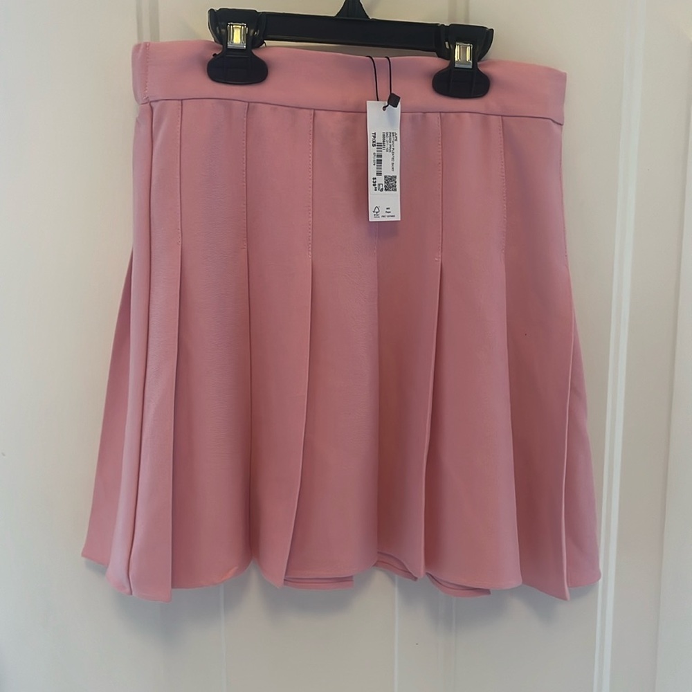 Garage pleated pink skirt size Xs